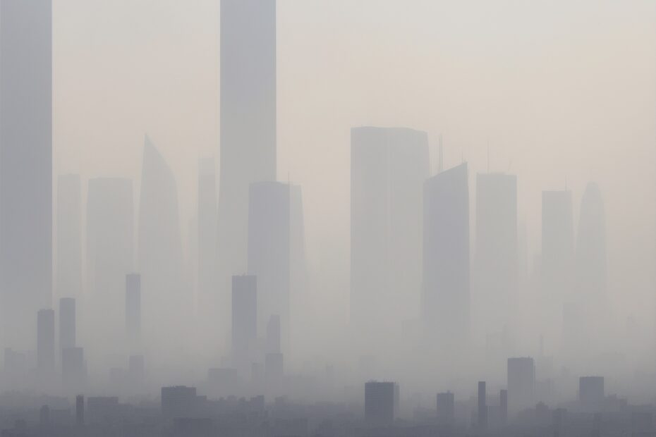 Ciudad contaminada